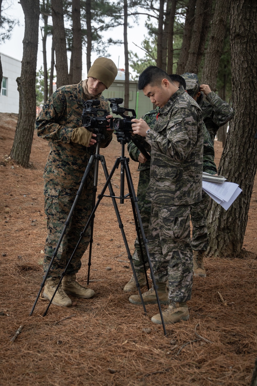 U.S. Marines, Koreans work together to provide public affairs support during Freedom Shield 24