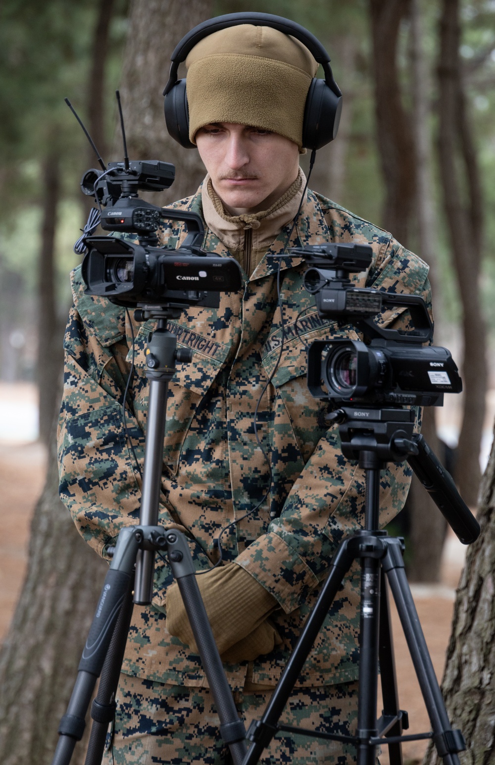 U.S. Marines, Koreans work together to provide public affairs support during Freedom Shield 24