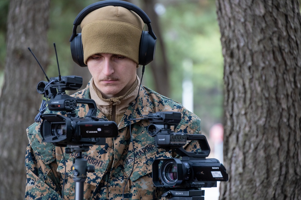 U.S. Marines, Koreans work together to provide public affairs support during Freedom Shield 24