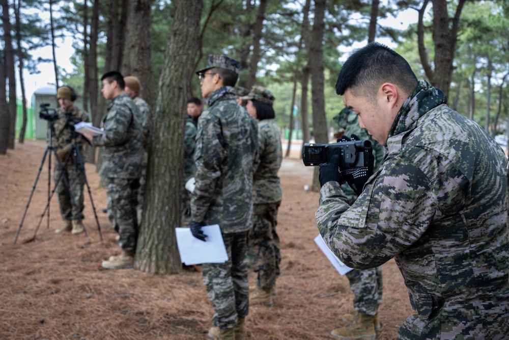 U.S. Marines, Koreans work together to provide public affairs support during Freedom Shield 24