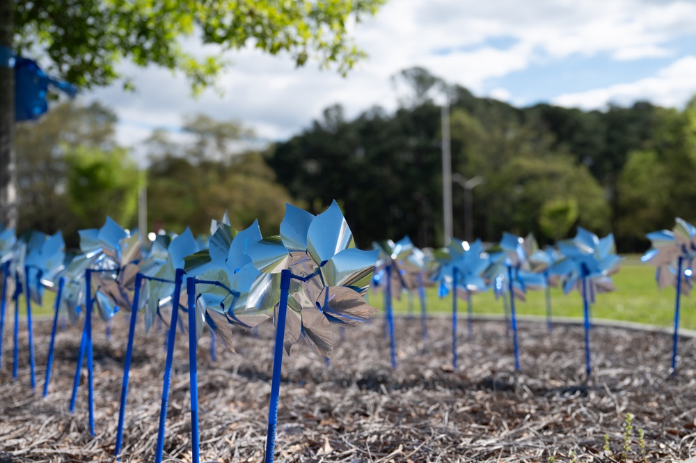 Pinwheels for Child Abuse Prevention Event