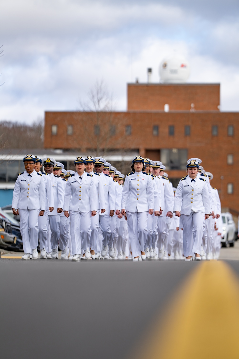 Officer Candidates graduate at Coast Guard Academy