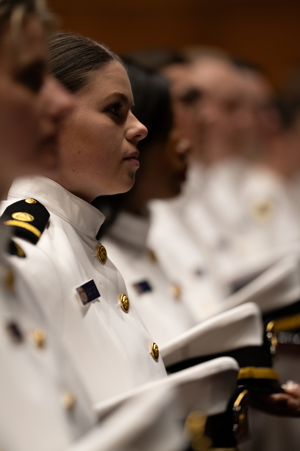 Officer Candidates graduate at Coast Guard Academy