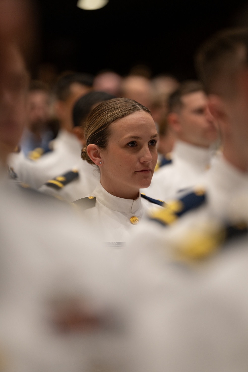 Officer Candidates graduate at Coast Guard Academy