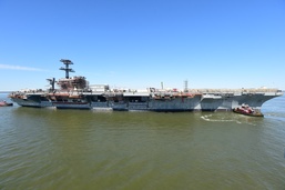 USS John C. Stennis (CVN 74) Undocking