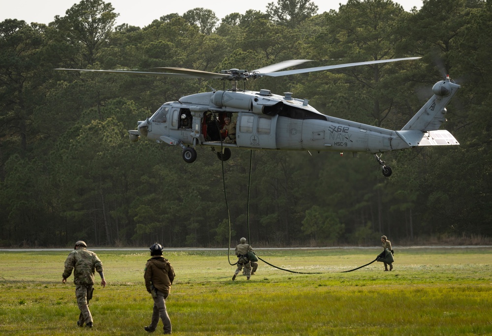 Helicopter Rope Suspension Technique (HRST) Training