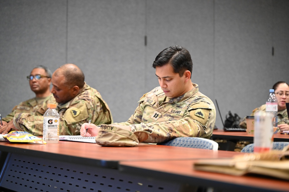 DC Army National Guard conducts a pre-command course