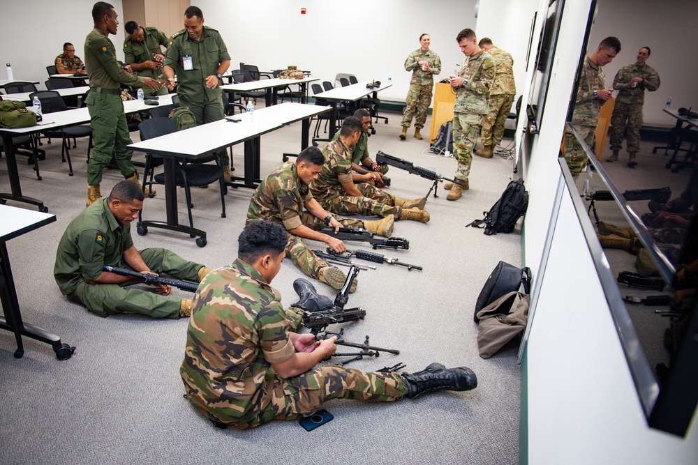 Weapons Subject Matter Expert Exchange Conducted between Nevada SPP Partners Ahead of Best Warrior Competition