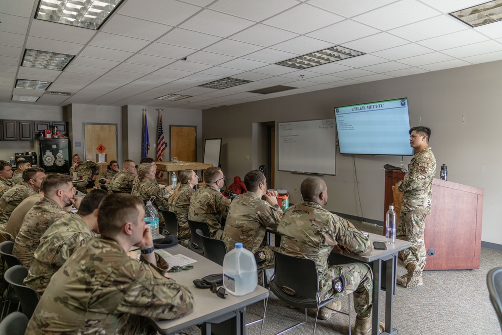 110th Security Forces train at Hurlbut Field