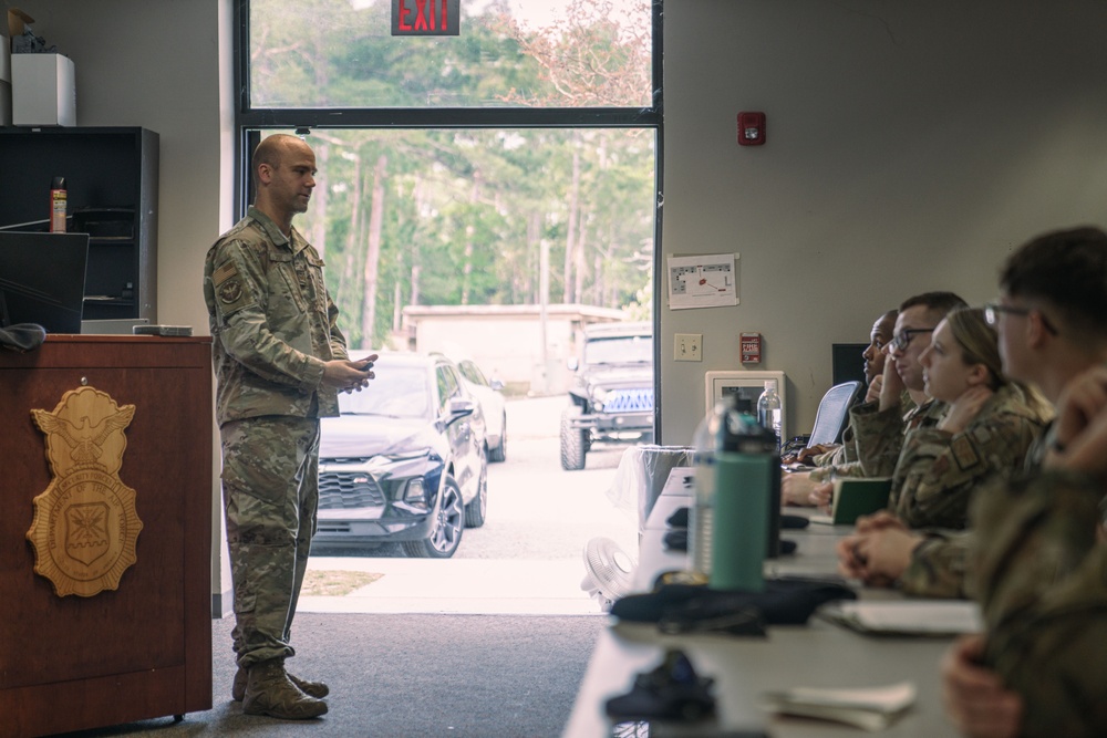 110th Security Forces train at Hurlbut Field