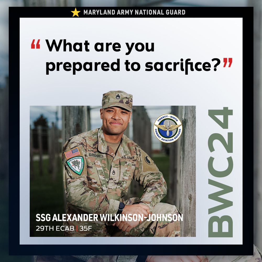 2024 Maryland National Guard Best Warrior Competition - Staff Sgt. Alexander Wilkinson-Johnson