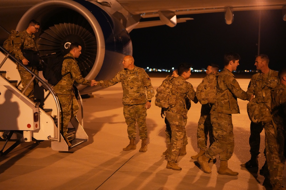 Col. John Norris Welcomes Home 2nd Armored Brigade Combat Team
