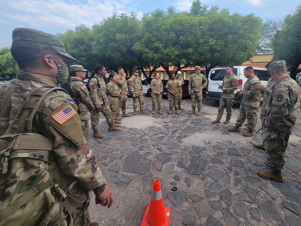 394th Field Hospital personnel conduct Medical Training and Readiness Exercise as part of CENTAM Guardian 24