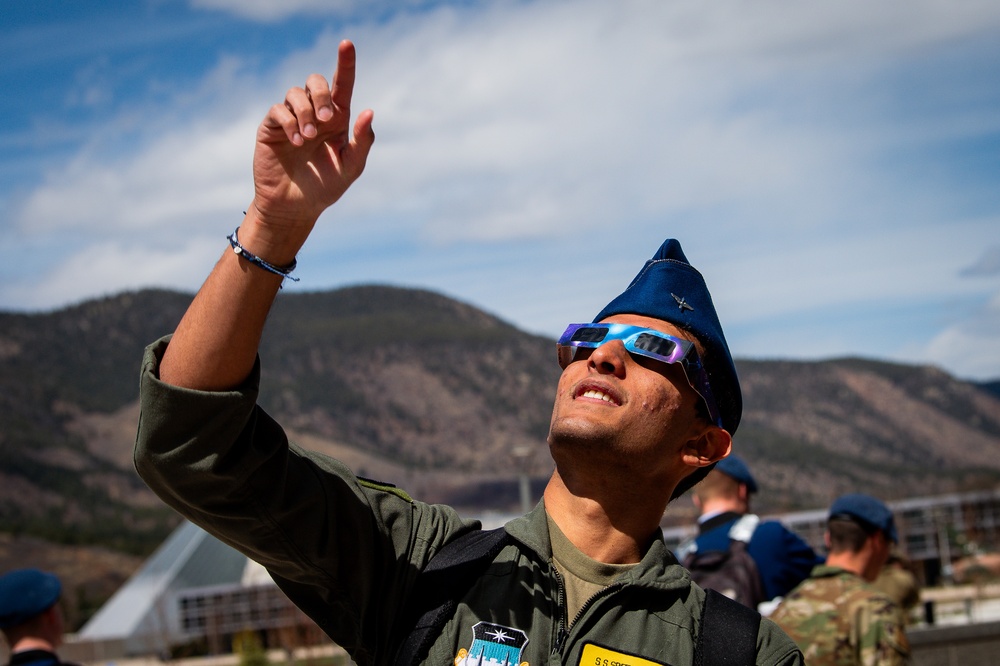 USAFA Solar Eclipse 2024