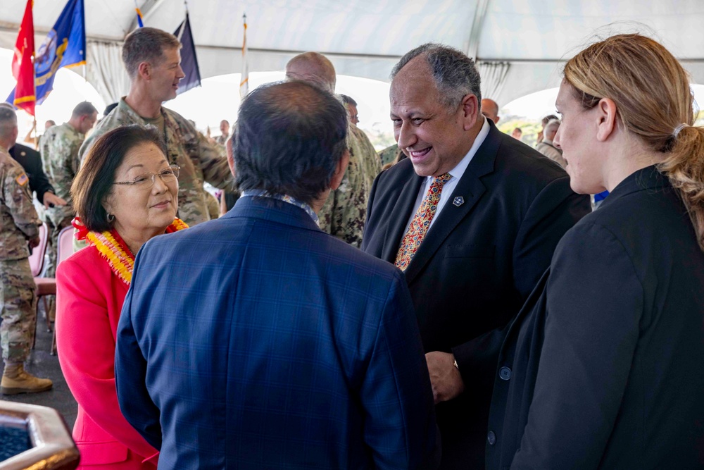 Joint Task Force and Navy Closure Task Force - Red Hill Transfer of Authority Ceremony