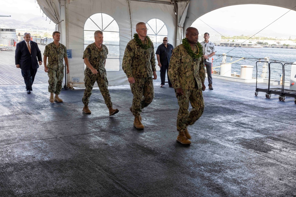 Joint Task Force and Navy Closure Task Force - Red Hill Transfer of Authority Ceremony
