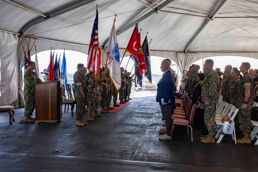 Joint Task Force and Navy Closure Task Force - Red Hill Transfer of Authority Ceremony