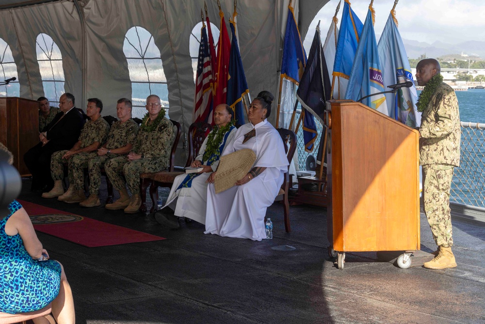 Joint Task Force and Navy Closure Task Force - Red Hill Transfer of Authority Ceremony