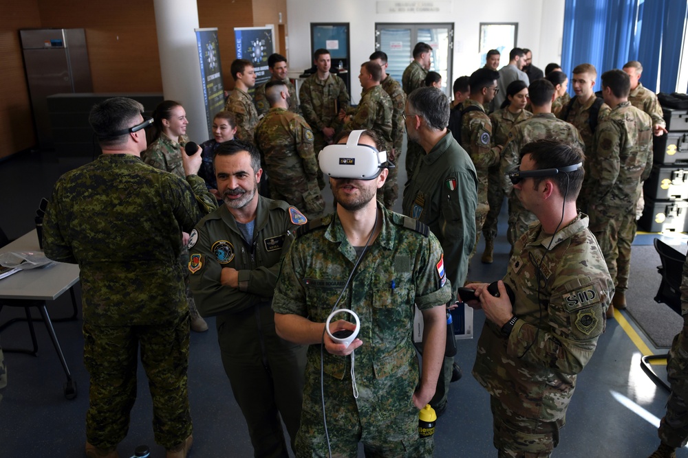 National Guard-led space exercise helps build programs for NATO partners