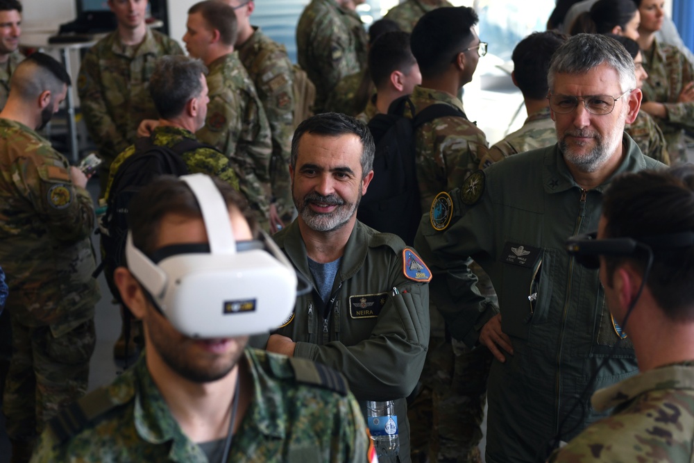 National Guard-led space exercise helps build programs for NATO partners