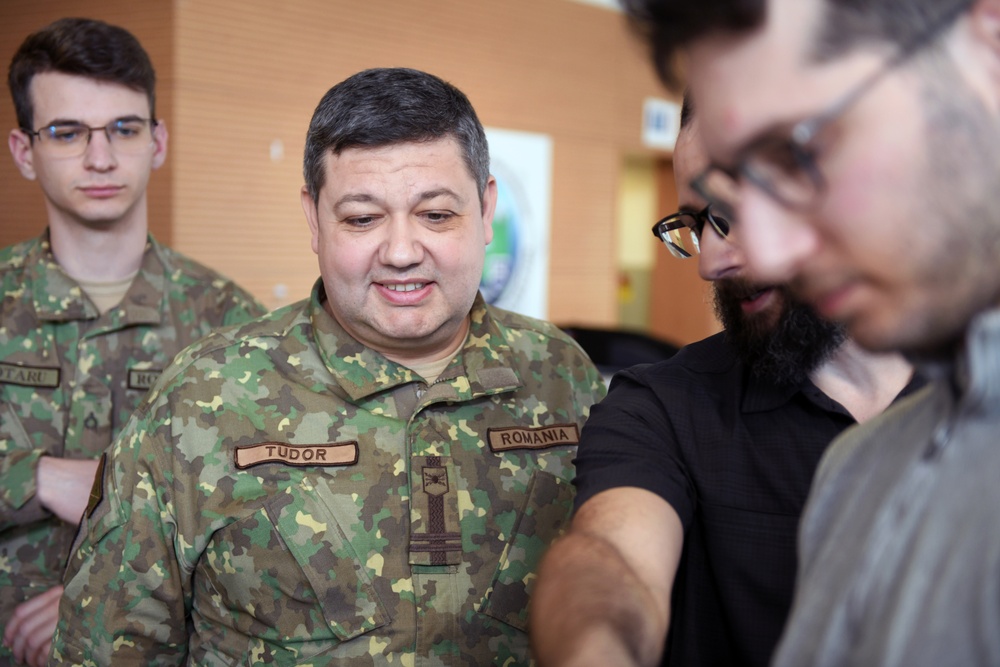 National Guard-led space exercise helps build programs for NATO partners