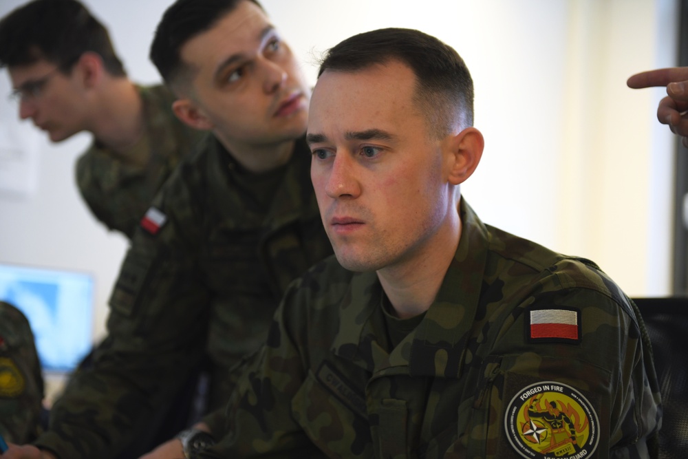 National Guard-led space exercise helps build programs for NATO partners