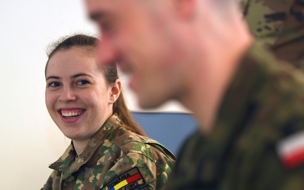 National Guard-led space exercise helps build programs for NATO partners