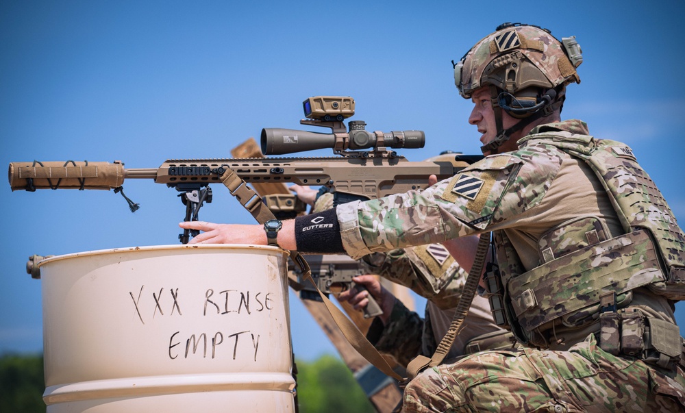 3rd Infantry Division Contends at 2024 International Sniper Competition