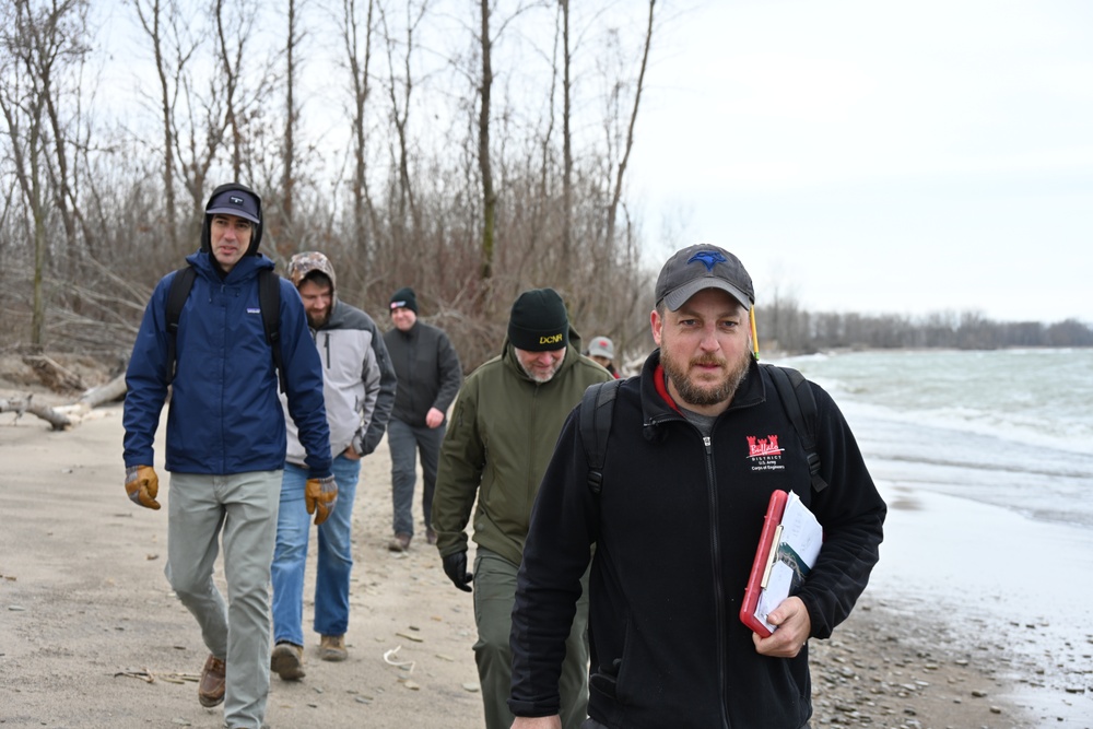 Presque Isle Beach Spring Inspection 2024