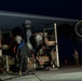 Maintenance Airmen working into the night