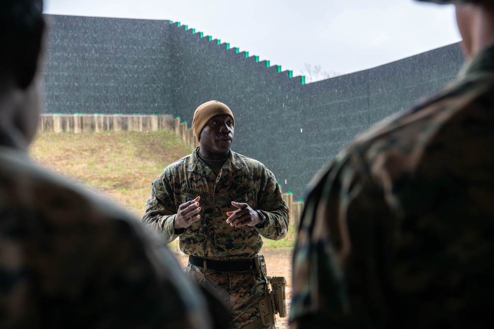 VMFA-121 continue pistol qualifications at Camp Mujuk