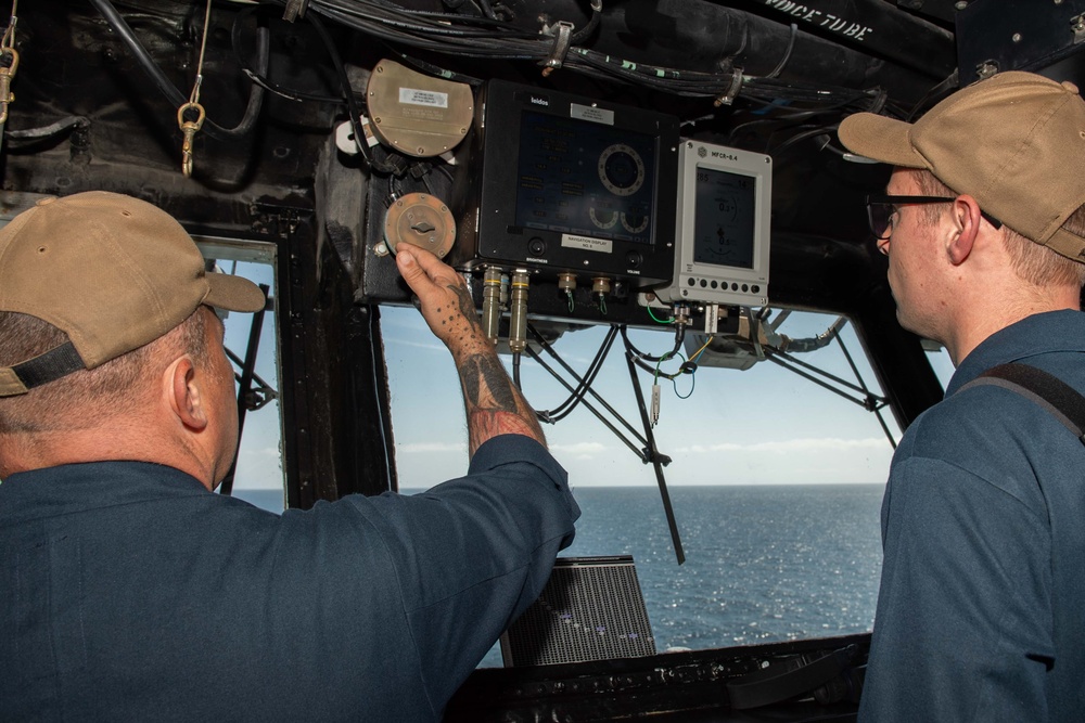 Junior Officer Torpedo Evasion Drills