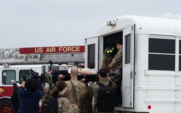 Wolf Pack Airmen conduct a mass accident response exercise