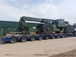 APS-2 worksite to support Resolute Castle 24 exercise with horizontal engineer equipment