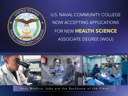 USNCC Now Accepting Applications for Health Science Associate Degree