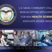 USNCC Now Accepting Applications for Health Science Associate Degree