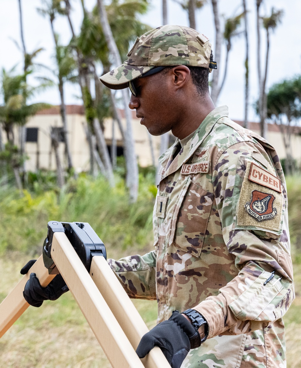 3rd AEW Airmen conduct MRA training during Exercise Agile Reaper 24-1