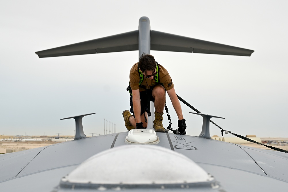 C-17 post-flight check