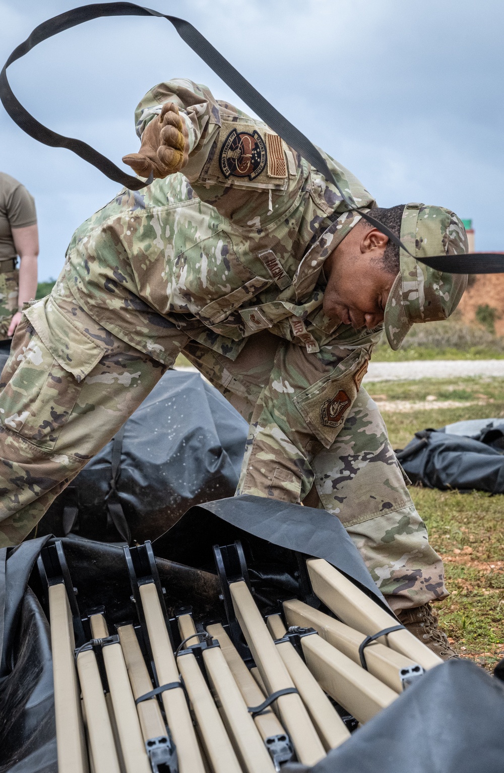 3rd AEW Airmen conduct MRA training during Exercise Agile Reaper 24-1