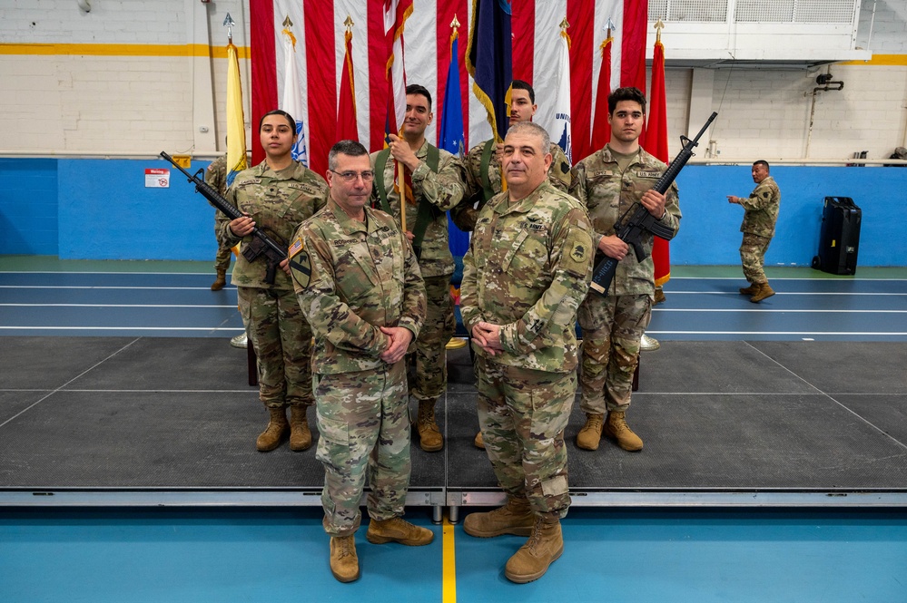 57th Troop Command change of command ceremony