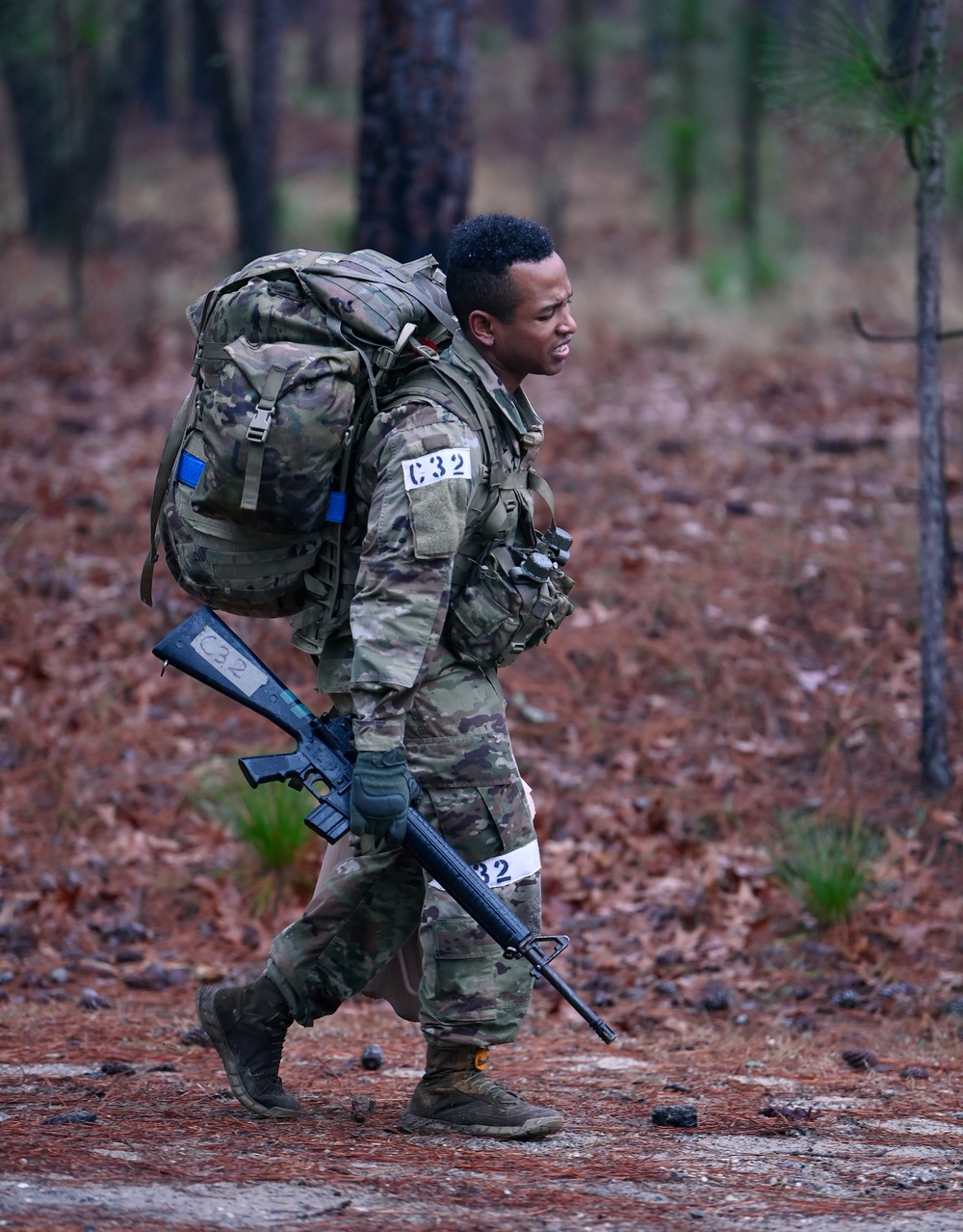 Civil Affairs Candidates Ruck March Event