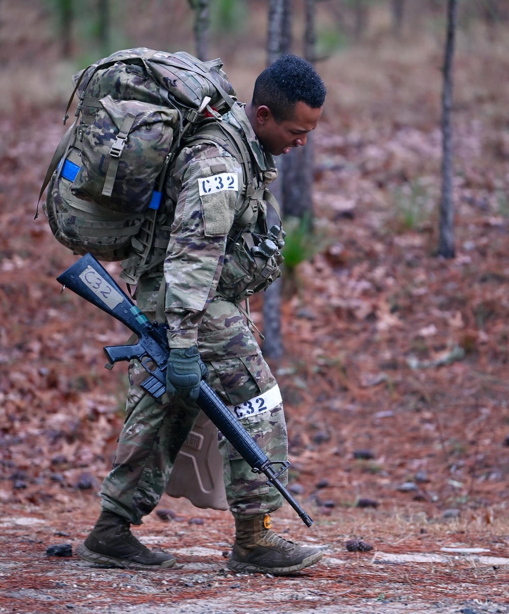 Civil Affairs Candidates Ruck March Event