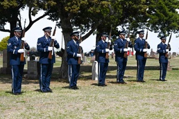Blue Knights Honor Guard serves at astronauts funeral