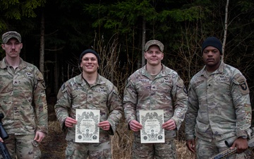 101st Airborne Division snipers place in international competition