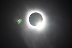 Solar Eclipse Passes Over Bardwell Lake [Image 8 of 10]