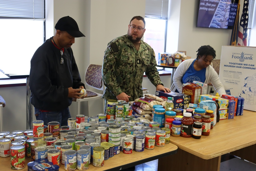 Supervisor of Shipbuilding Food Drive