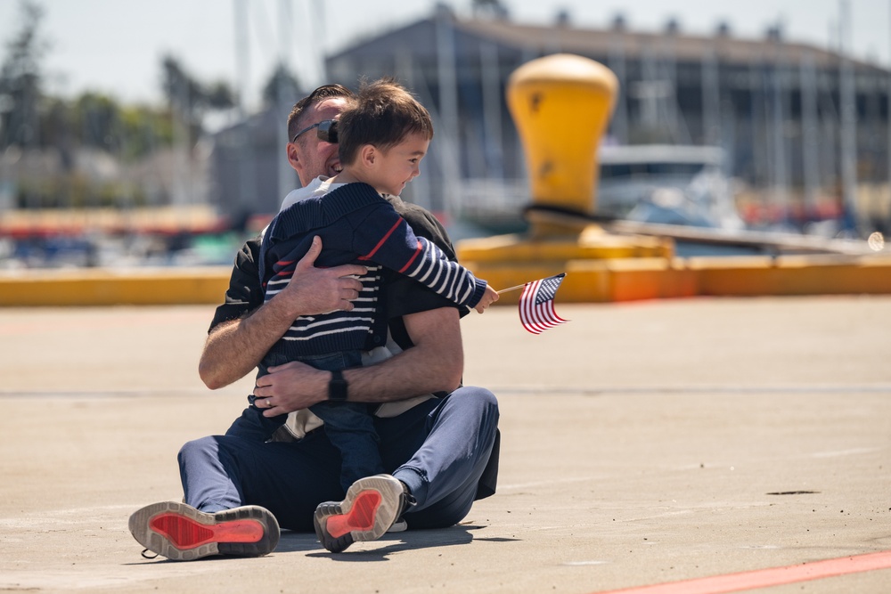 USCGC Bertholf returns home following 98-day Indo-Pacific patrol