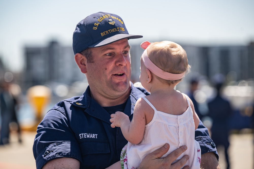 DVIDS - Images - USCGC Bertholf returns home following 98-day Indo ...