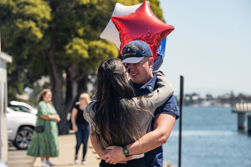 USCGC Bertholf returns home following 98-day Indo-Pacific patrol