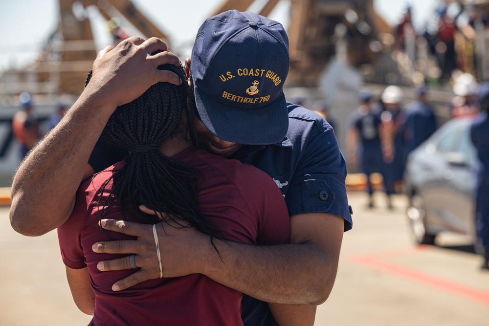 DVIDS - Images - USCGC Bertholf returns home following 98-day Indo ...